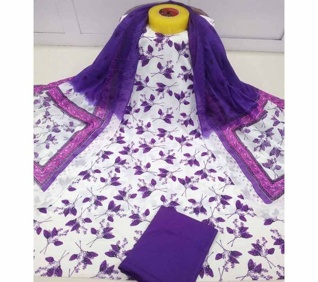 Joypuri Cotton Skin Printed Shalwer Kameez for Women-10