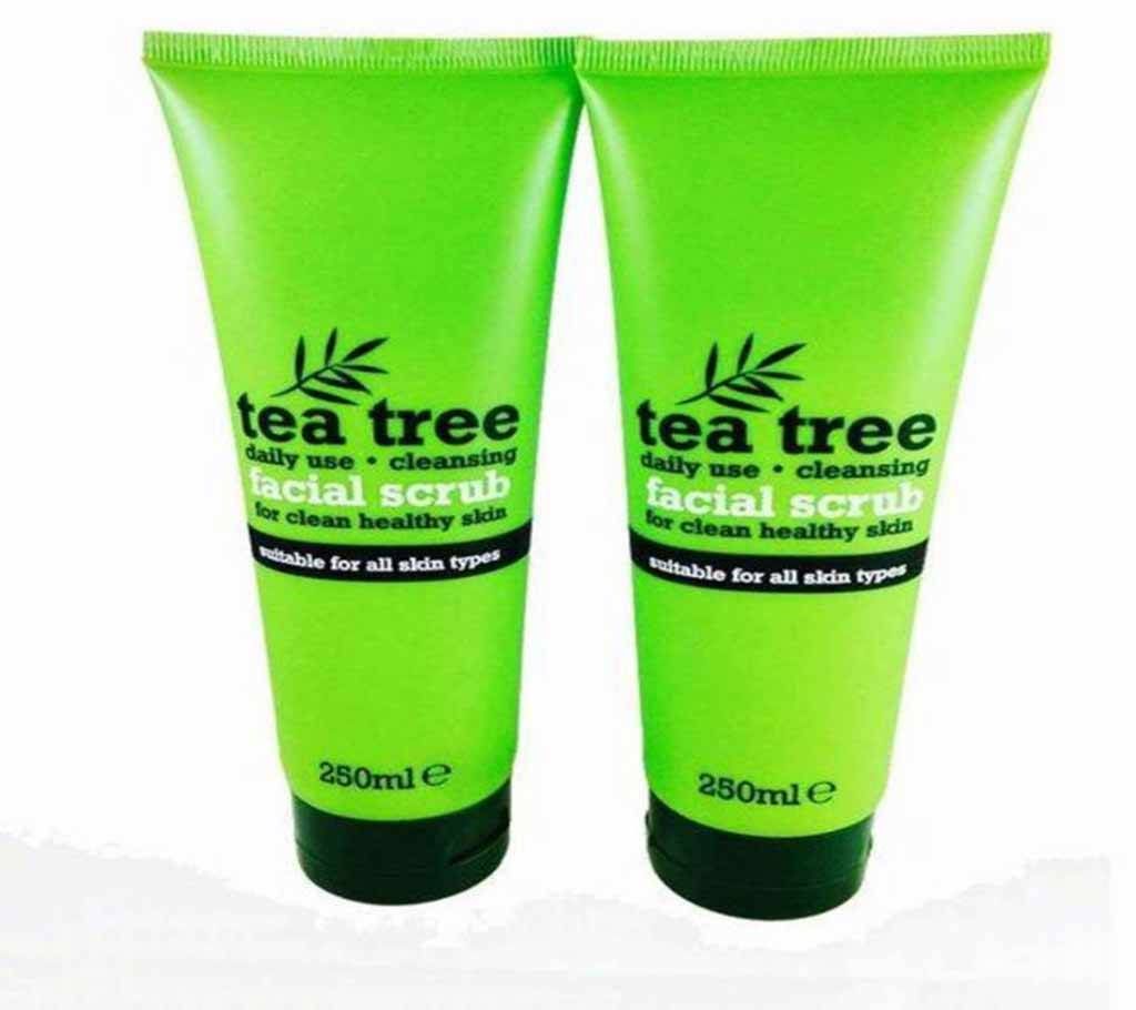 Tea Tree Facial Scrub, 250 ml