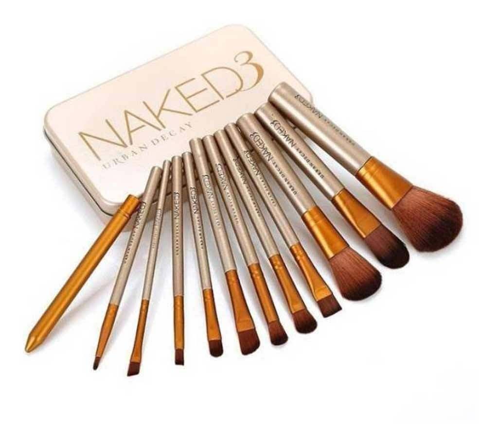 Naked3 Professional Makeup Brush Set