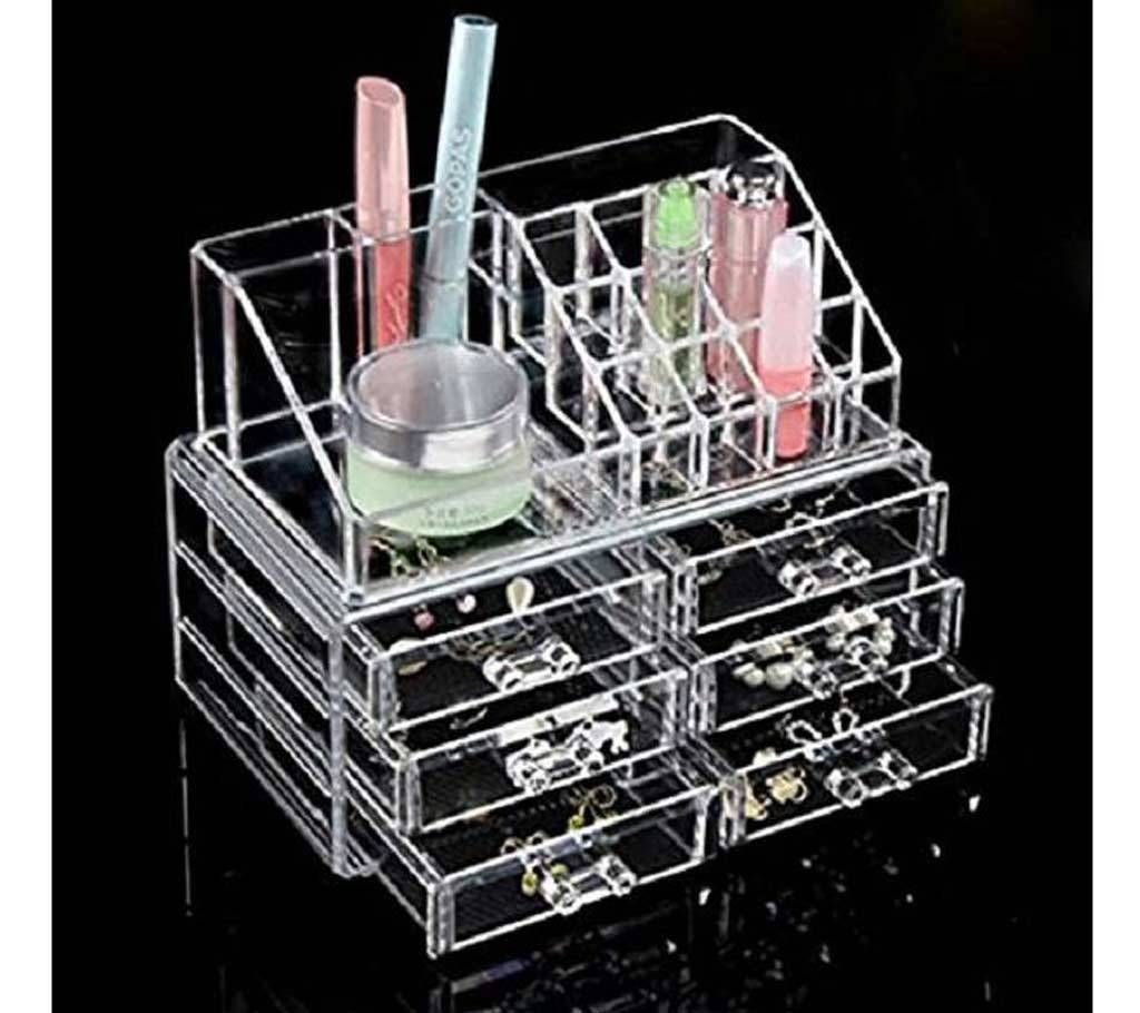 6 Layer Acrylic Jewellery & Makeup Case