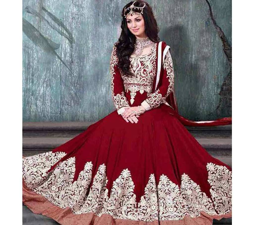Indian semistiched replica georgette longi suit