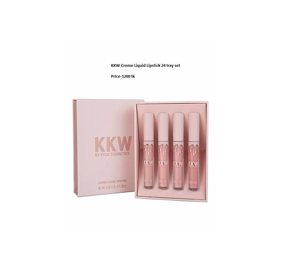 KKW Creme Liquid Lipstick 24 tray set - China