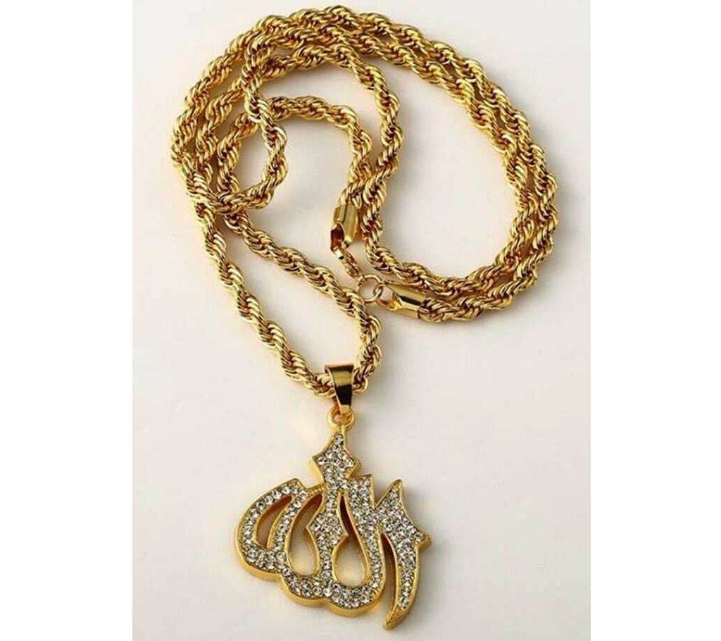 Unisex Gold Plated Pendant