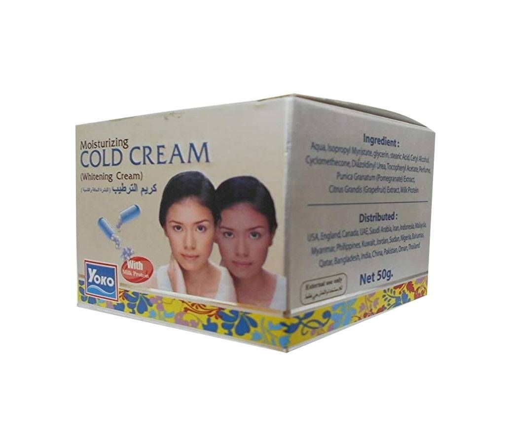 YOKO COLD MOISTURIZING WHITENING CREAM (Thailand )