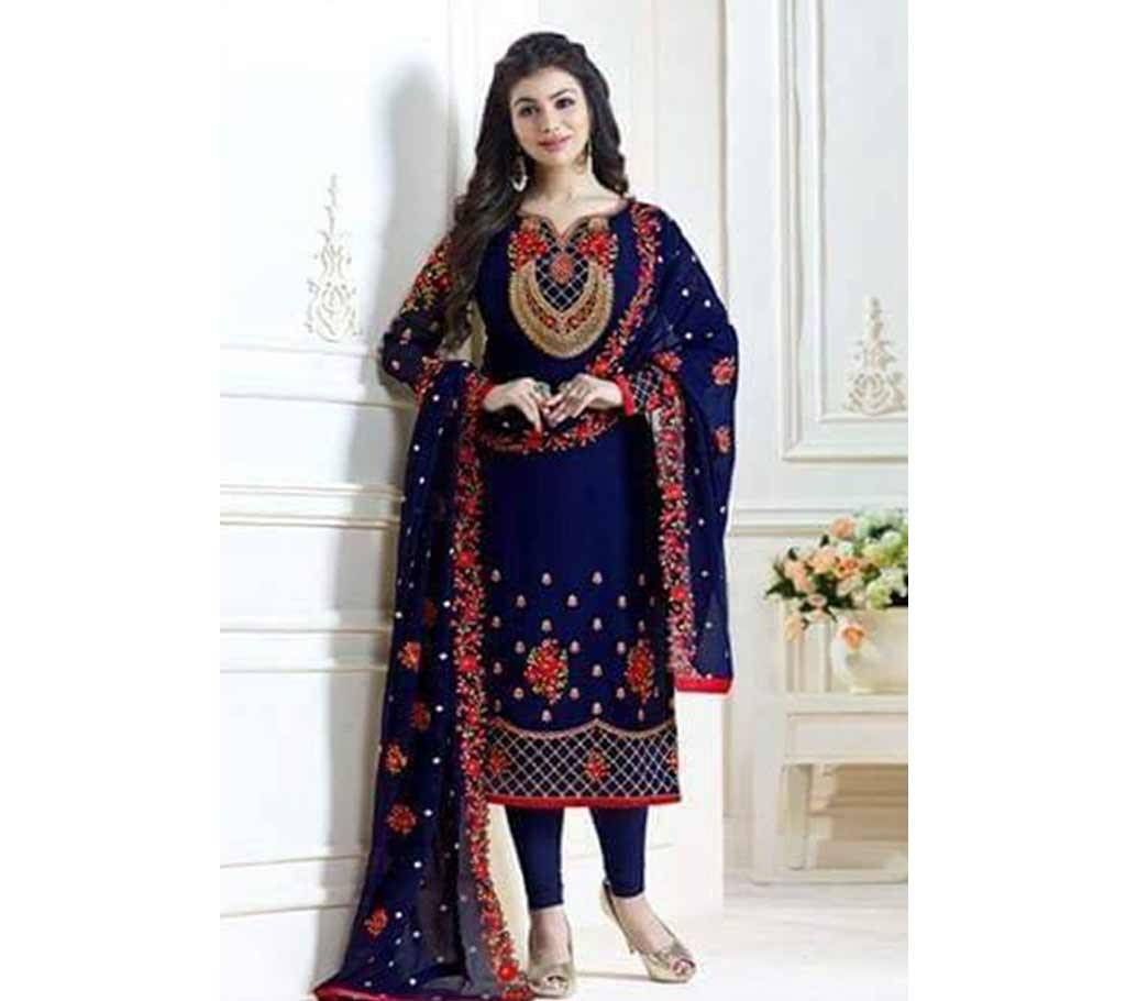 Unstitch Indian Designer Embroidery Dress -  F 24