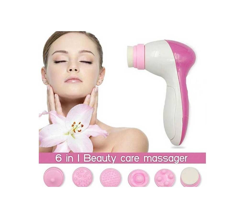 6in 1 multifunction beauty care vibrating facial messager