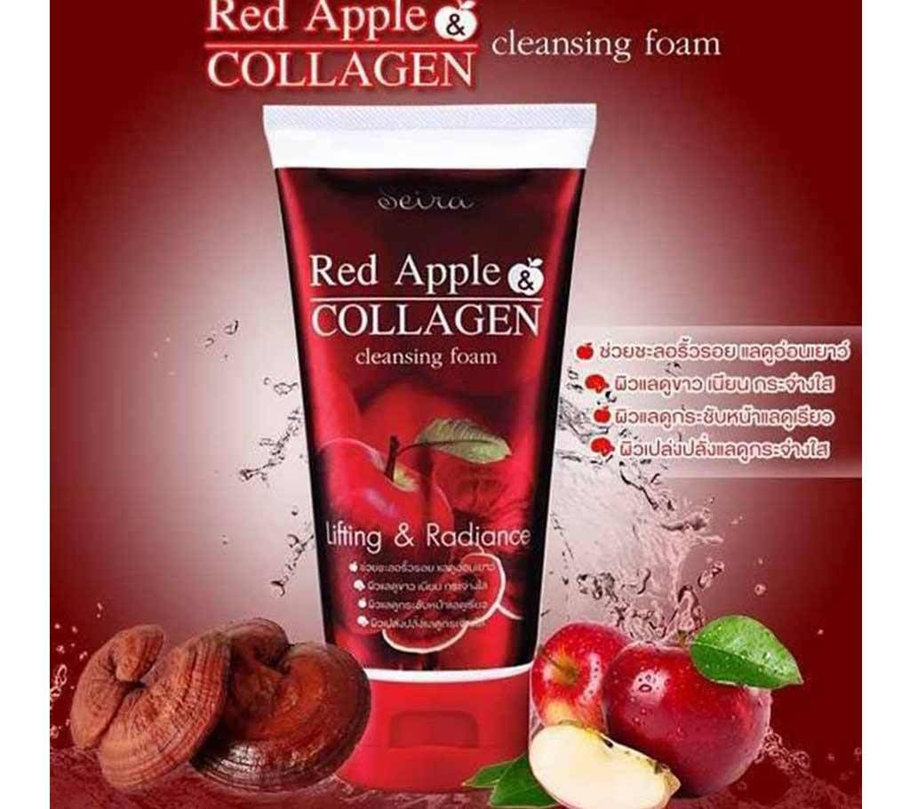 Red Apple And Collagen Cleansing Foaming Facewash - Thailand