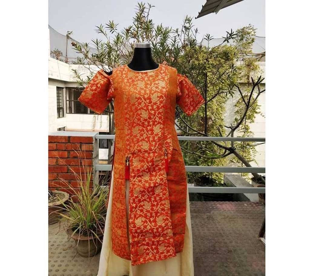 Vinay Tumbaa Europe Banarasi Kurti for Women