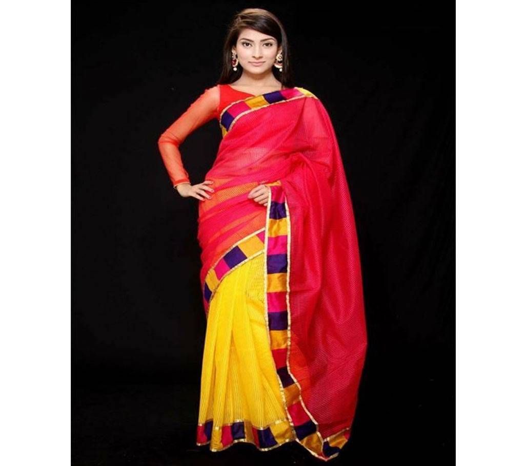 Cotton Kota Hand Printing Saree