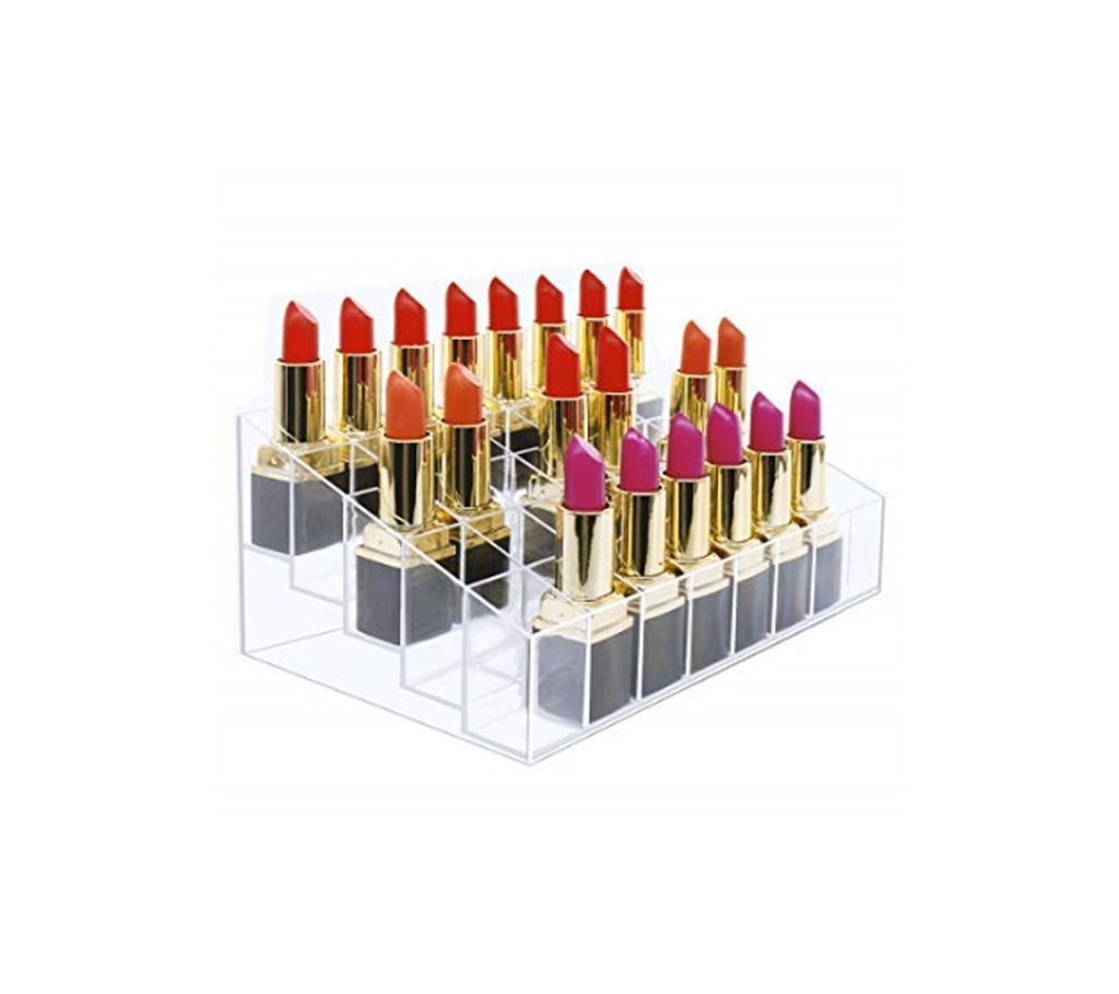 24 sections lipstick organizer  Clear-