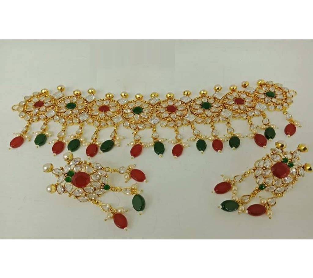 Ladies gold plated Jewelry Set 