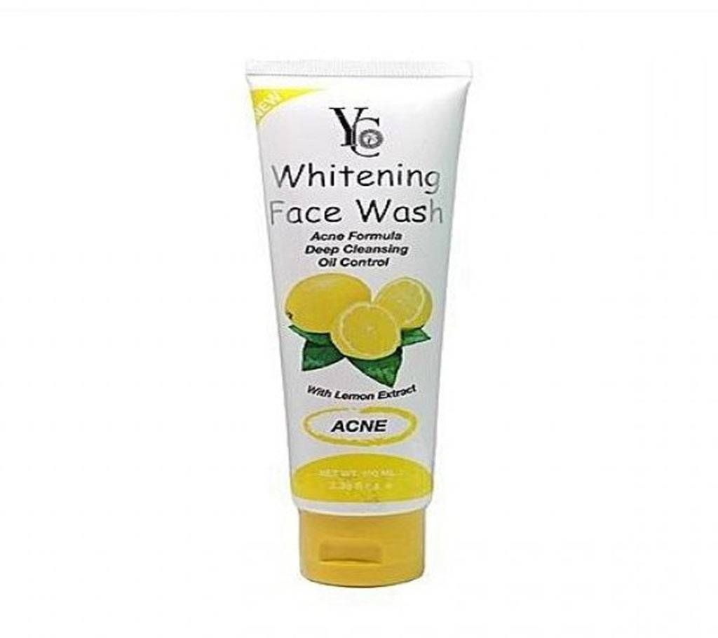 YC WHITENING FACE WASH WITH LEMON EXTRACT Thailand