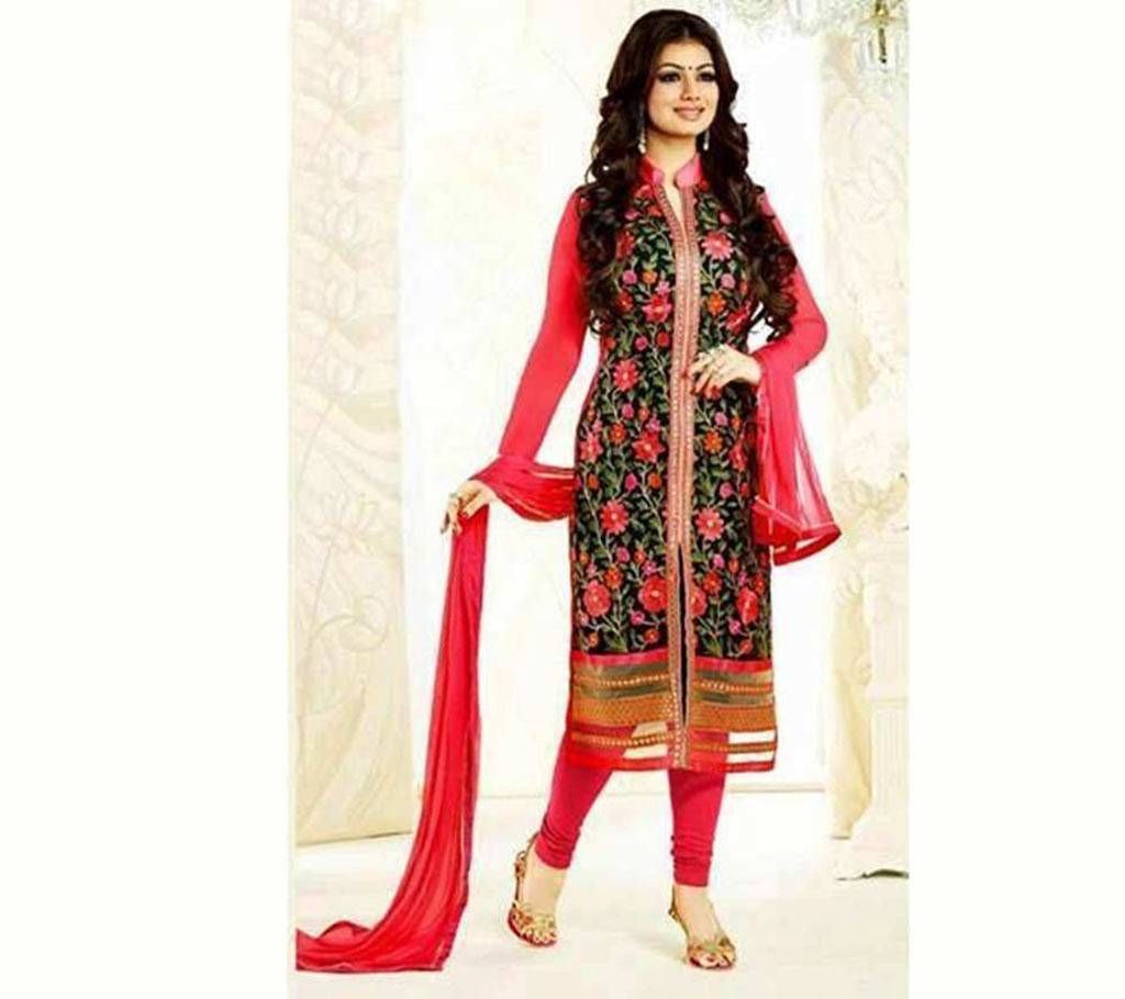 Indian Design Replica Unstitched Santoon Three-Piece