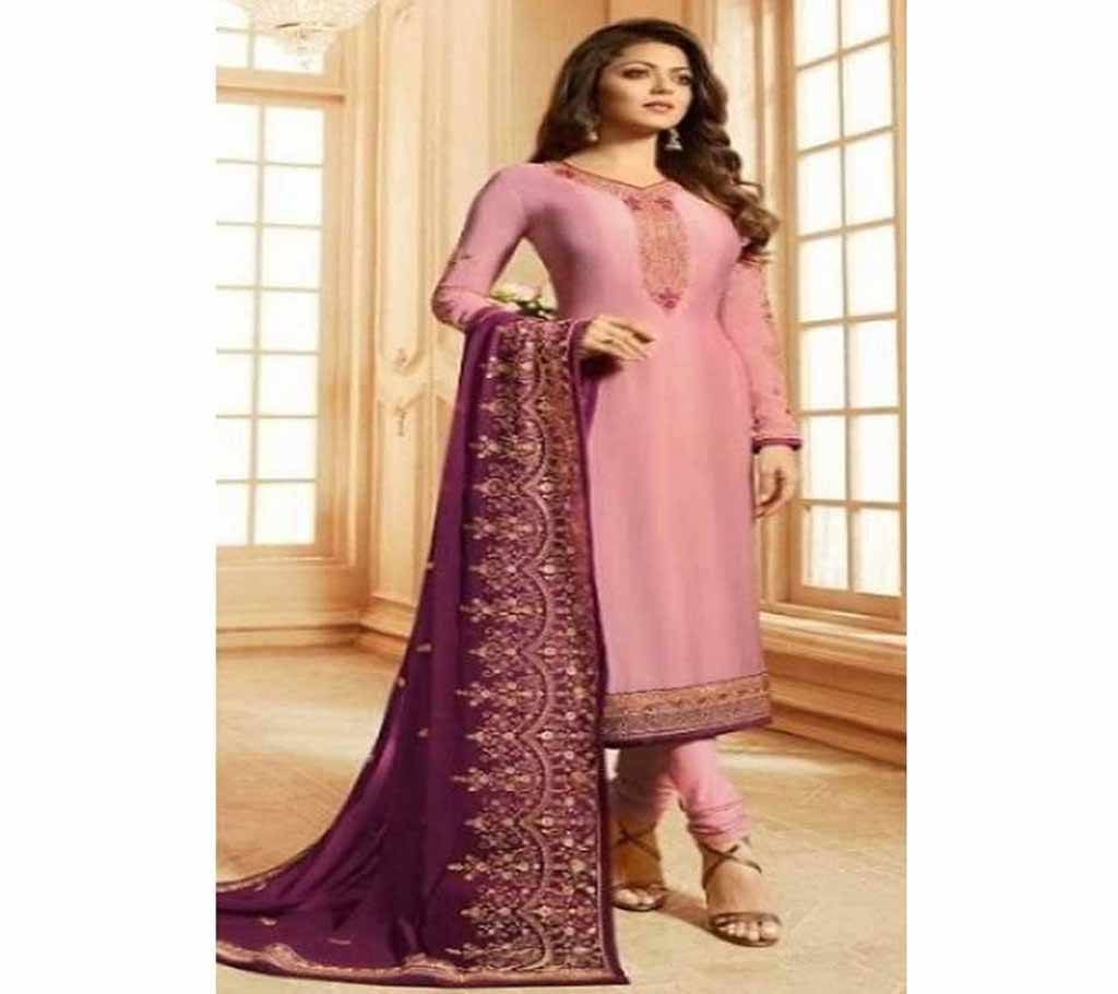 Georgette Embroidery Work Dress