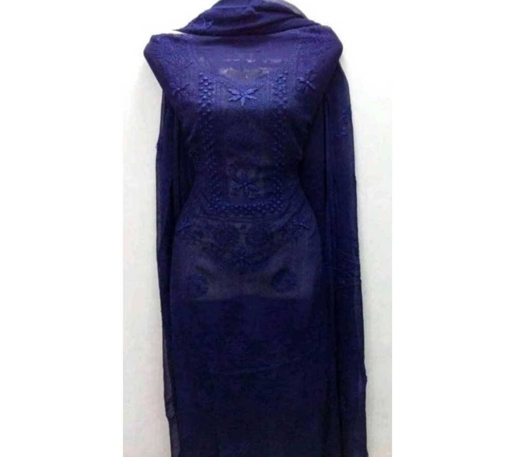 Pakistani Unstitched Lukhnow Two Piece