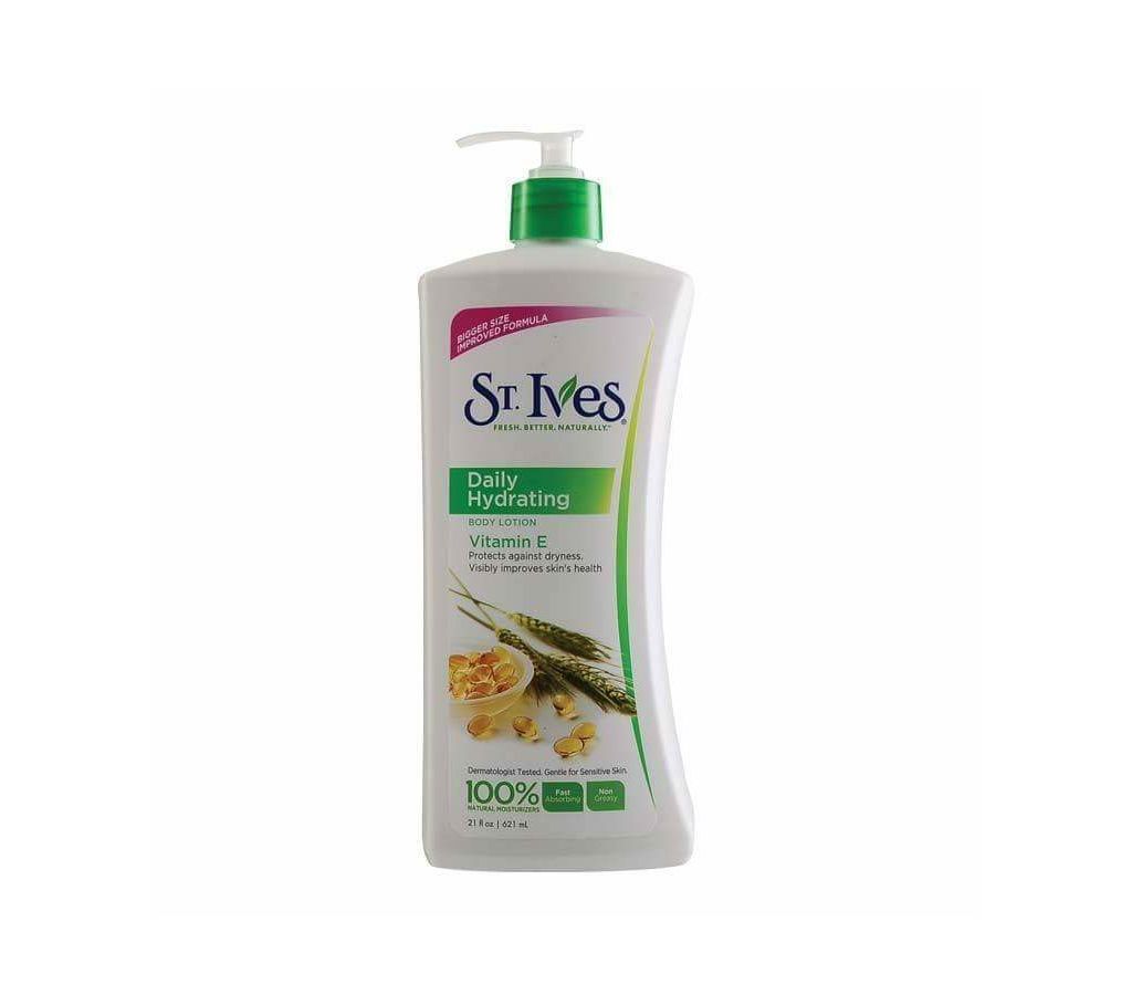 ST. IVES DAILY HYDRATING VITAMIN E & AVOCADO BODY LOTION 621ML
