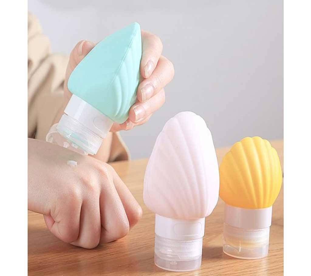 Silicone Travel  Cosmetic Bottle for  Shampoo.