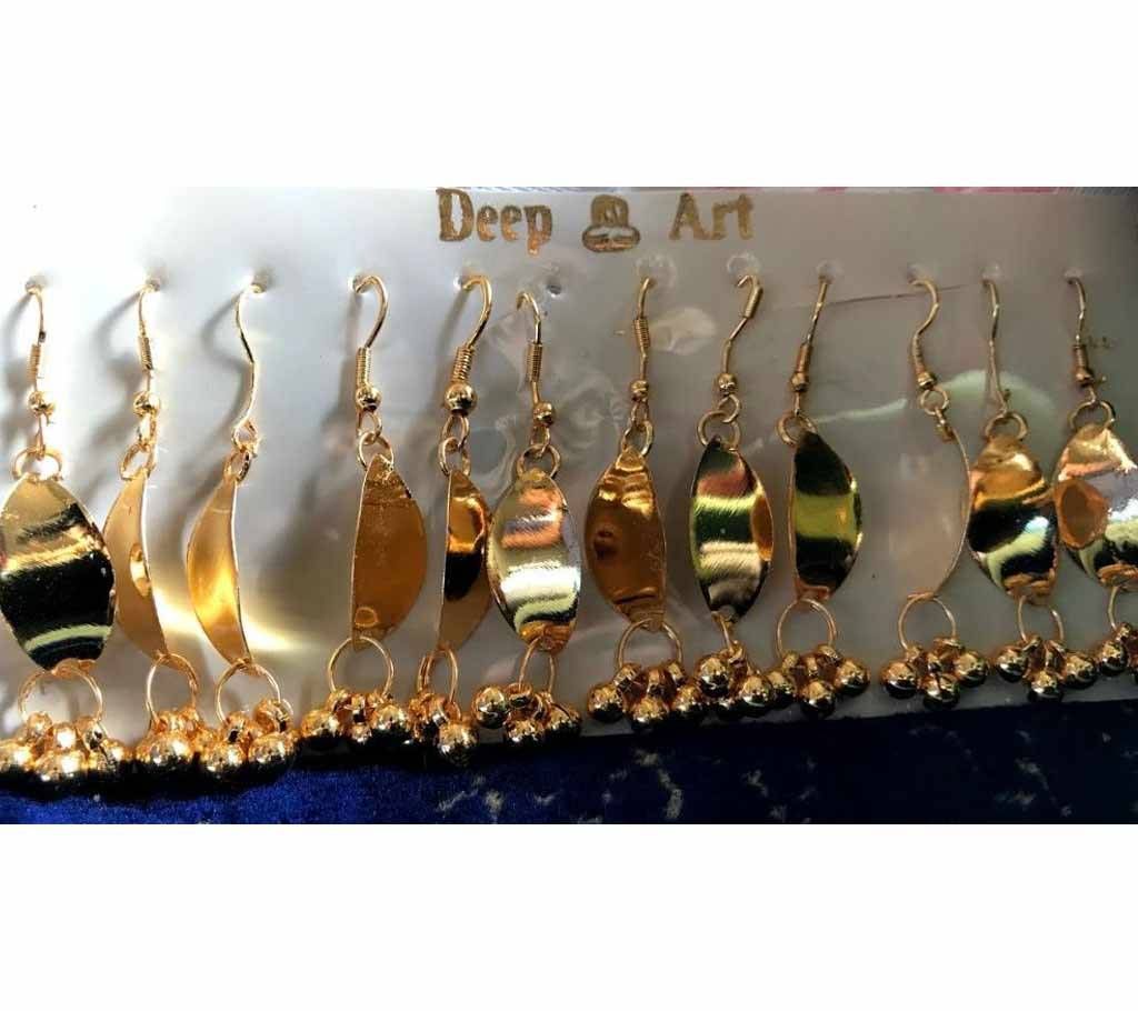 Indian Ear Ring (6 Pair)