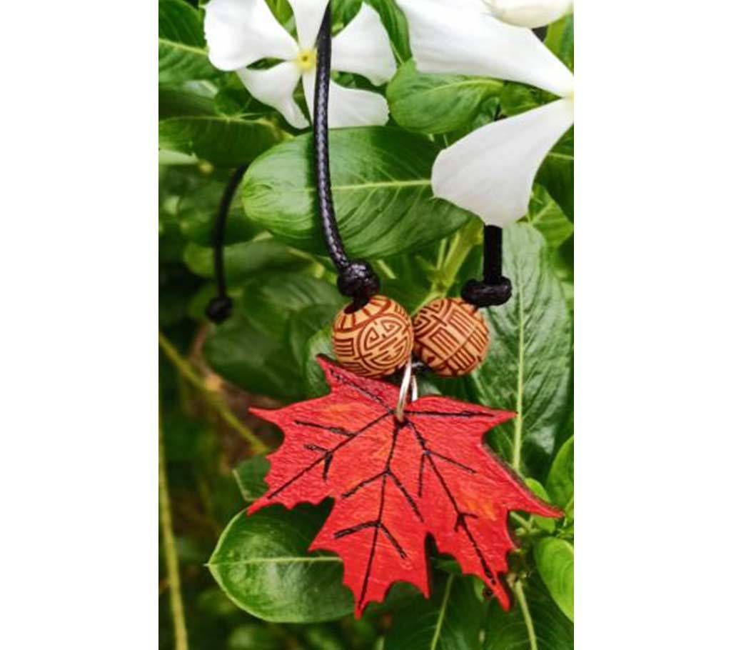 Red Maple leaf pendants