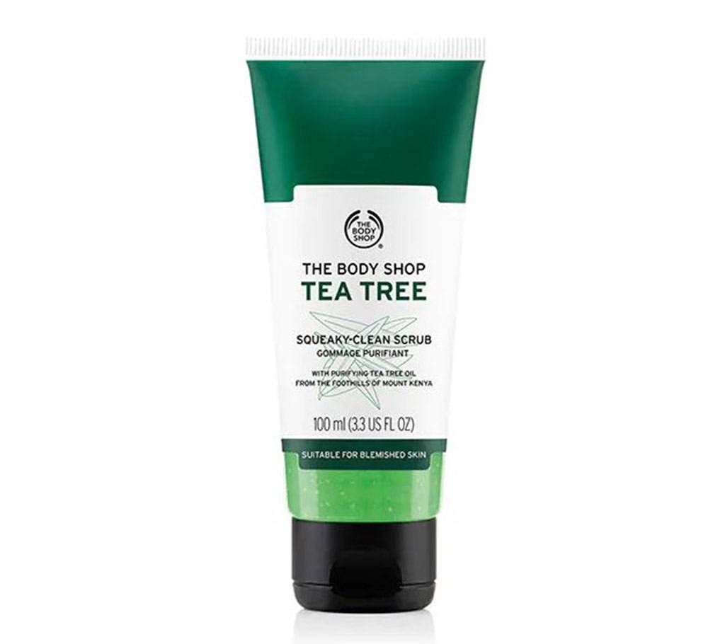 Tea Tree Squeaky-Clean Scrub 100 ml-UK