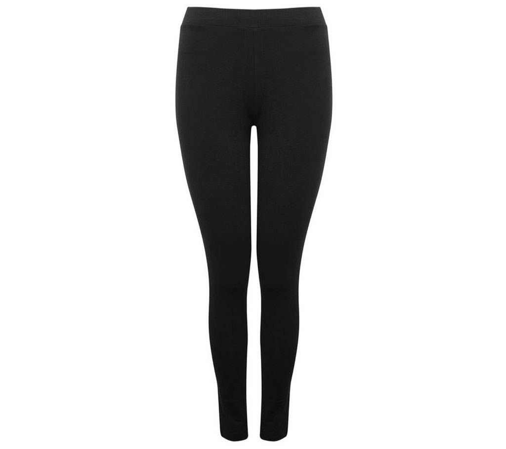 Ladies Cotton With Spandex Leggings