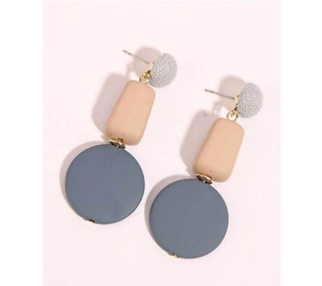 Long Geometric Acrylic Earrings for Women