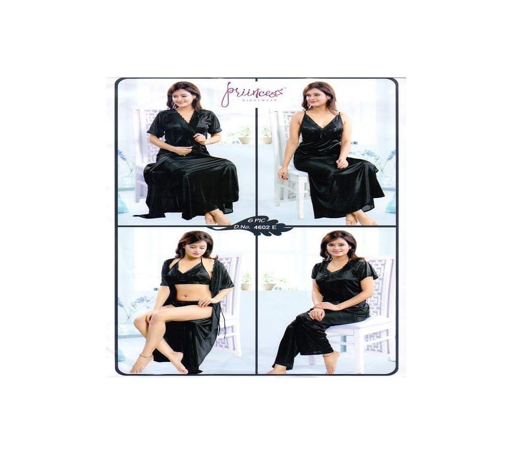 Fashionable Six Part Night Dress from For Women ND6-07