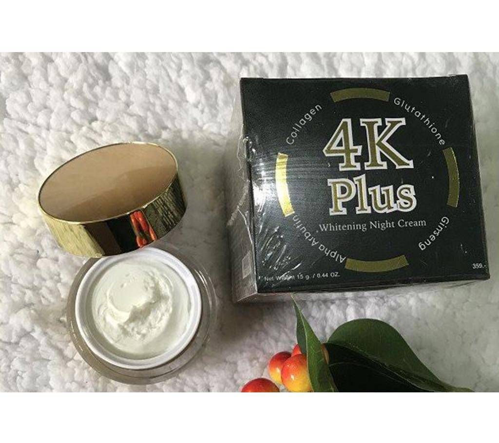4k Plus Whitening Night Cream 150gm (Thailand)