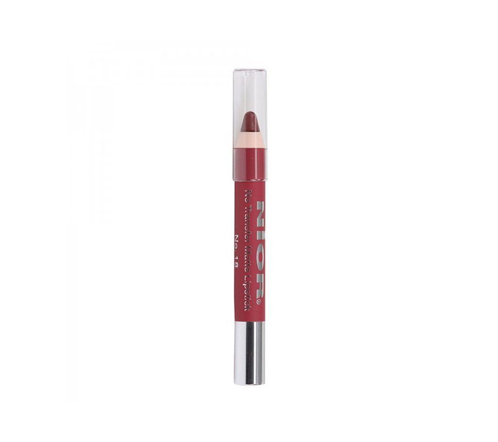 Nior Matte Lipstick Pencil 19