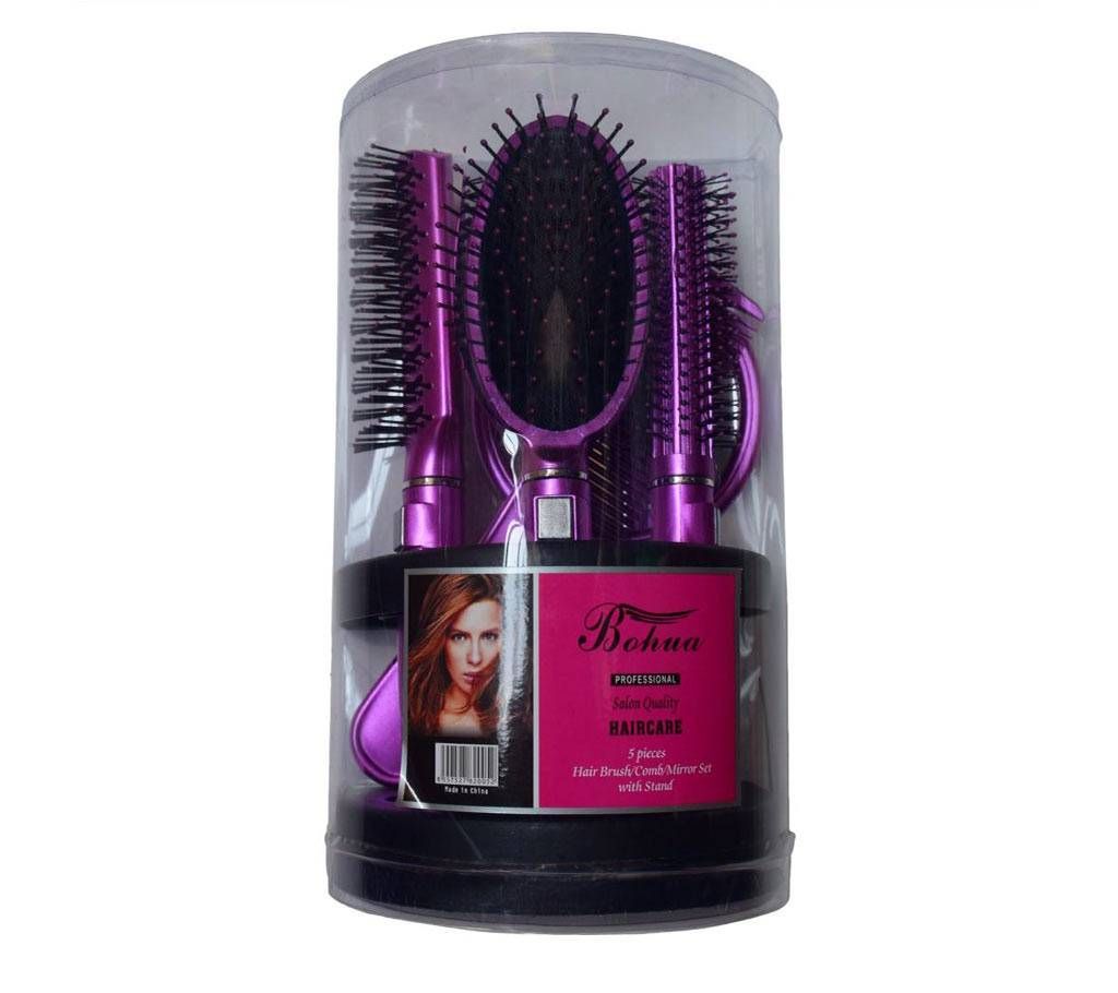 Girl hair brush set (5pcs) 