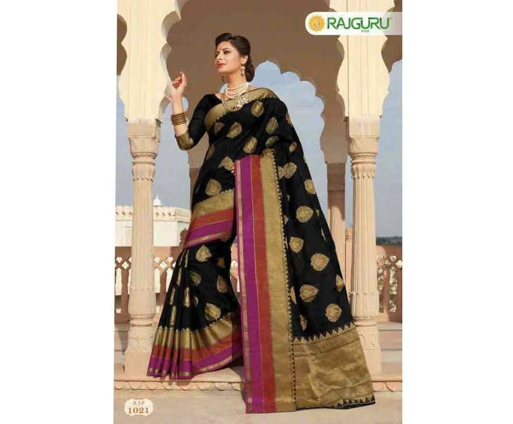 Rajguru Heena Royal tosor silk katan sharee
