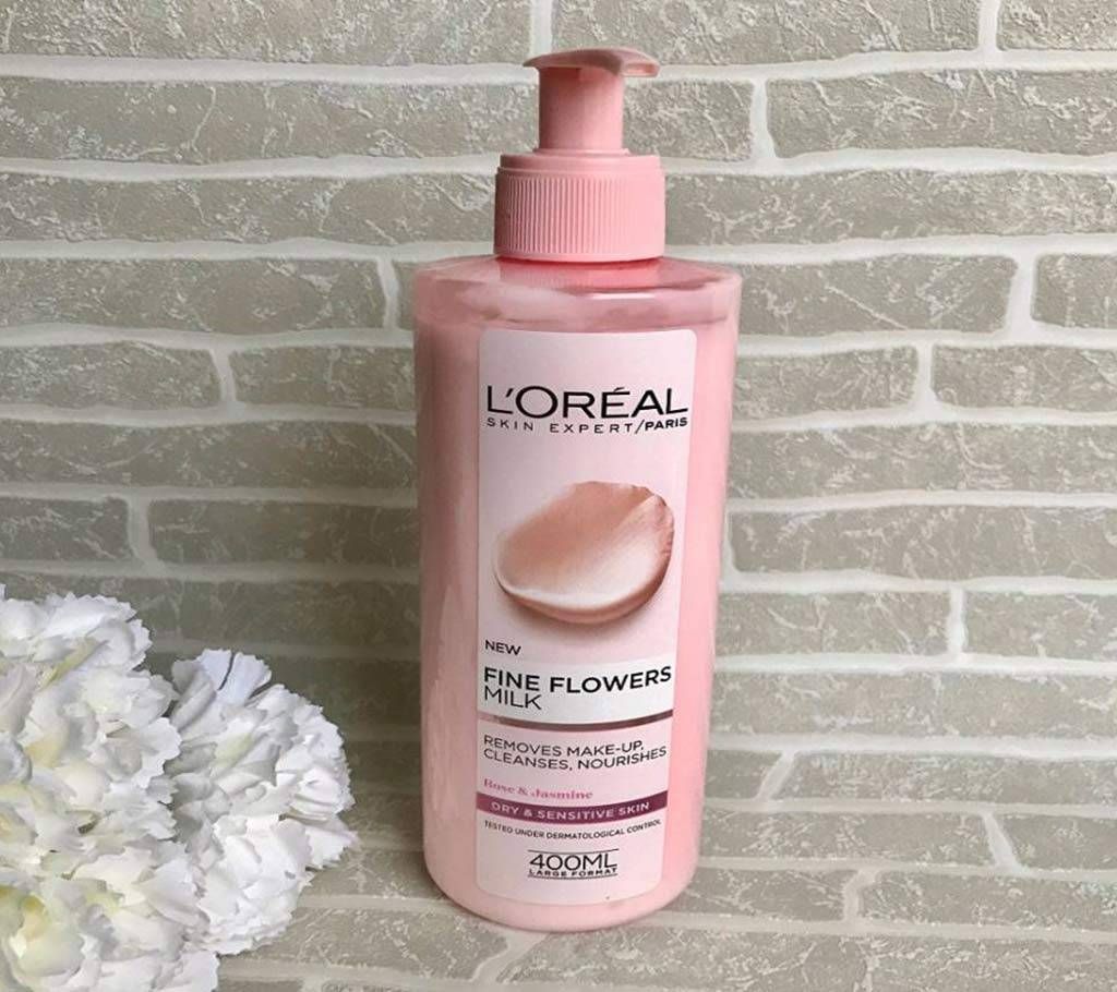 Loreal Fine Flower Toner Milk 400ml