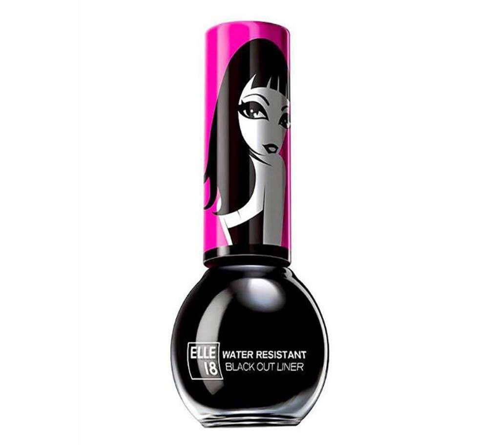 Elle 18 Water Resistant Out Liner – Black