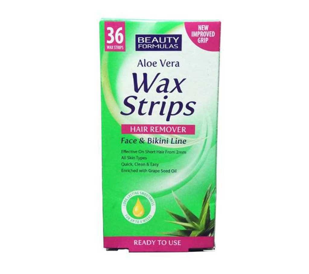 36 X Wax Strips For Bikini Line Face hair remover