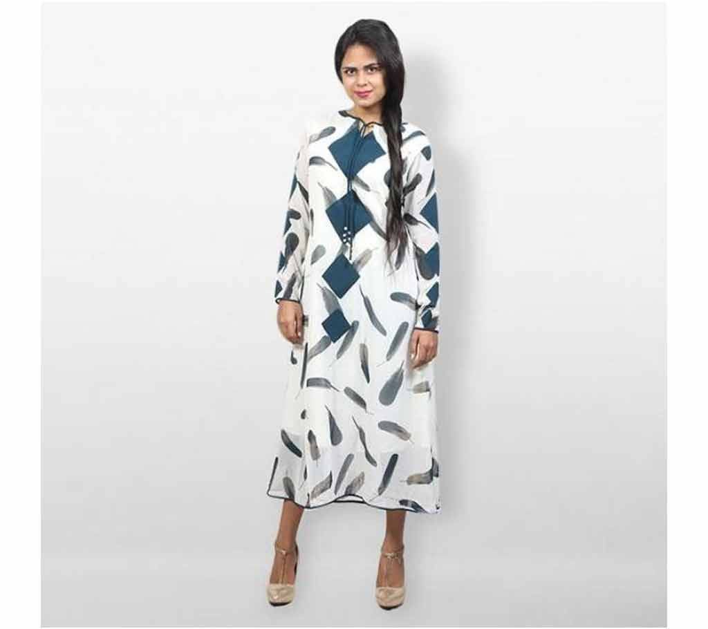 white long kurti for women 