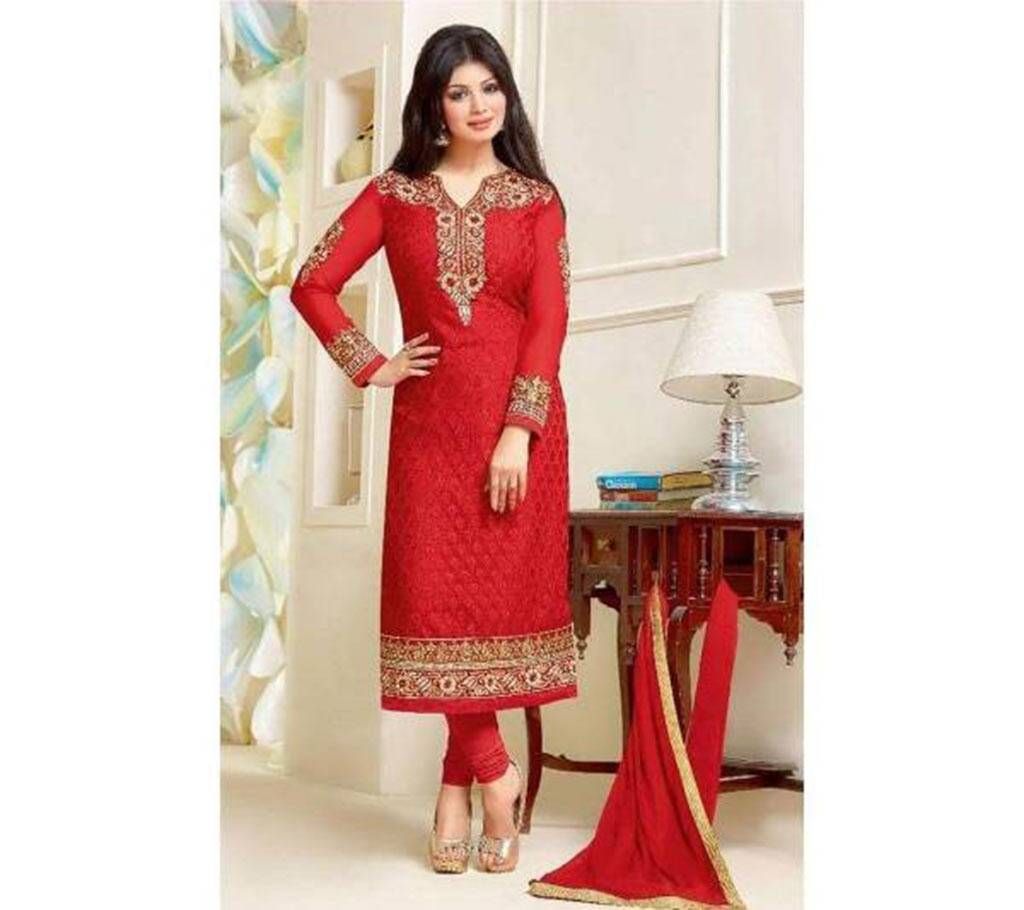 Unstitched Replica Cotton Three-Piece