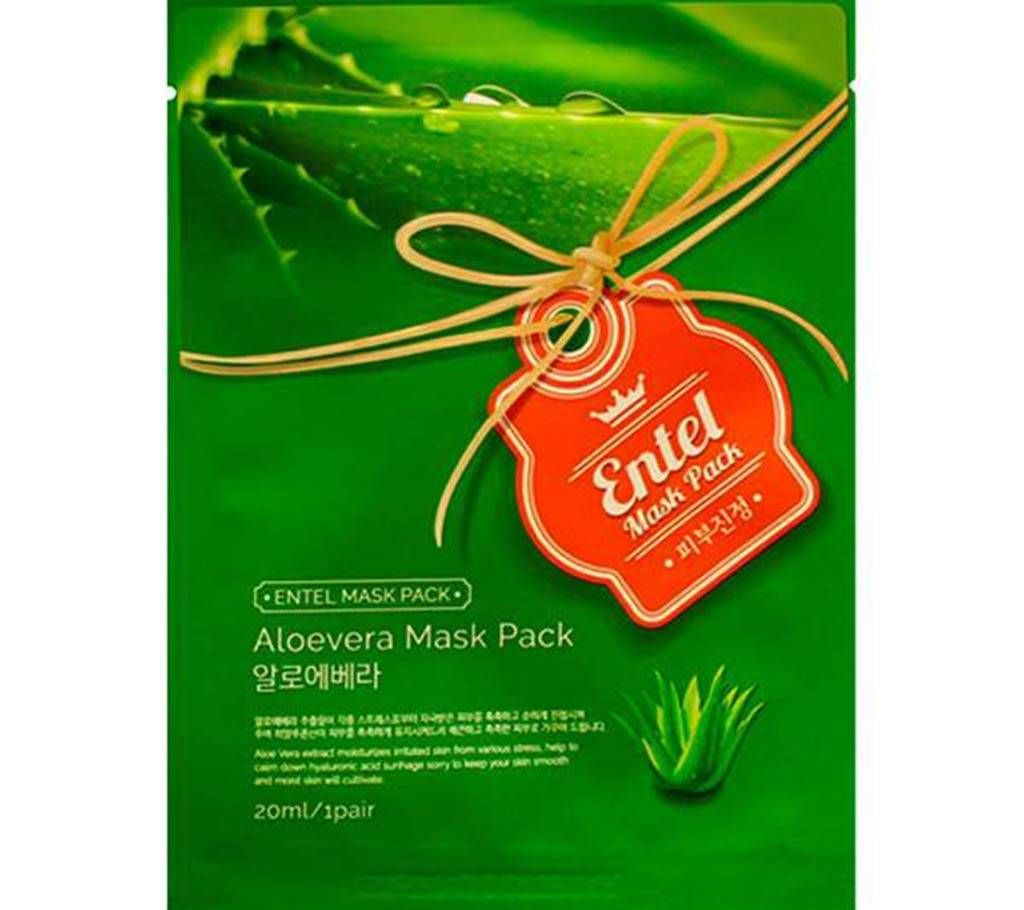 Entel Aloevera Mask Pack Korea 