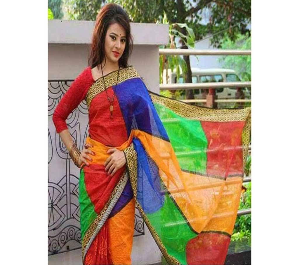 Multi color kota silk sharee 