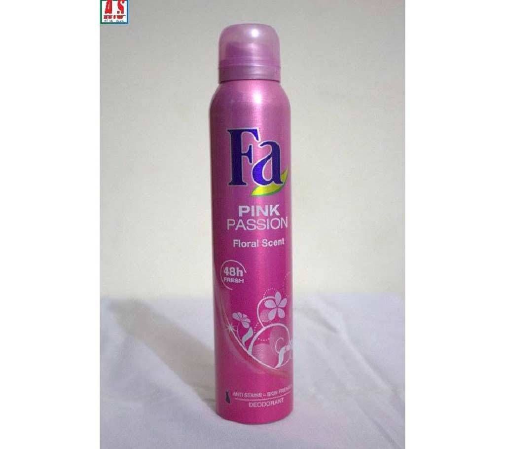 Fa PINK PASSION (200ml) body spray for women 