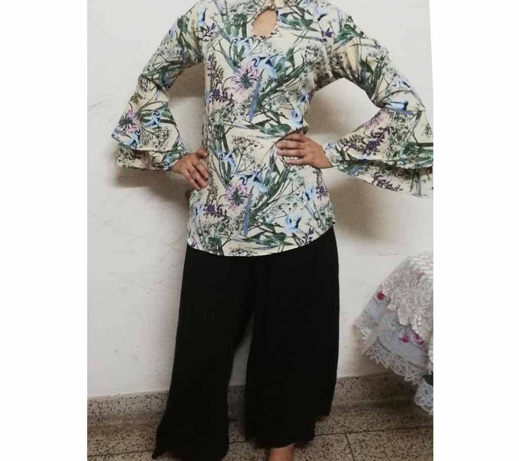 Multicolor Georgette Tops for Women