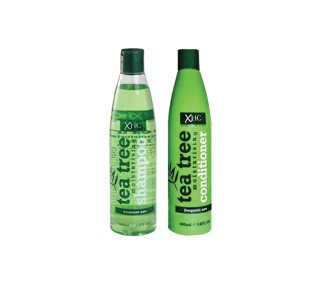 XHC Tea Tree Moisturising Shampoo and conditioner 400ml+400ml Thailand