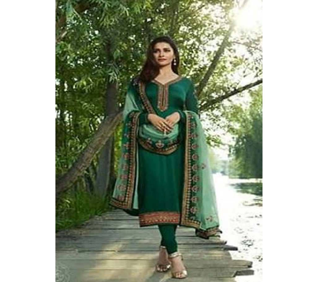Indian weightless Georgette Embroidery  Salwer kameez forWmen