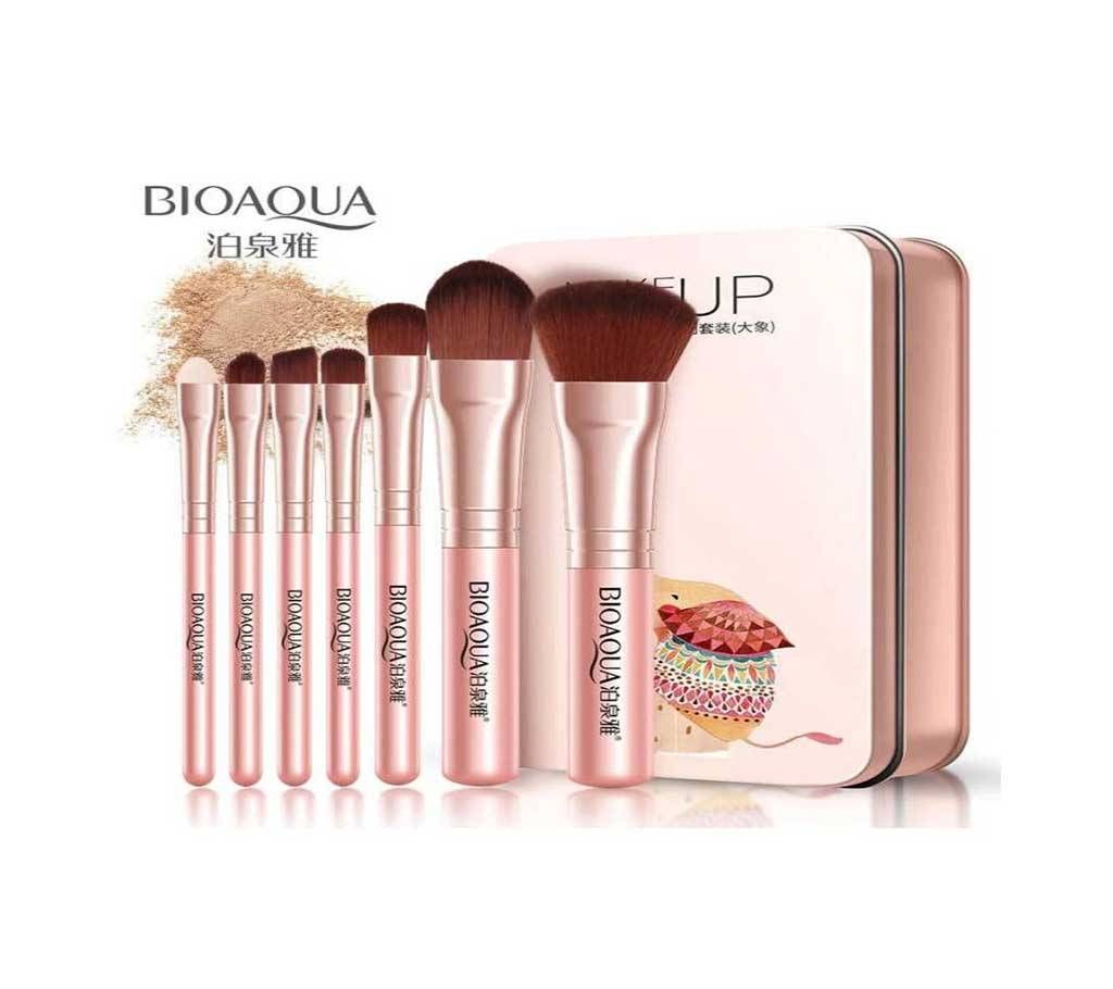 BIOAQUA 7Pcs Makeup Brushes Set Eye Lip Face Foundation Make Up Brush