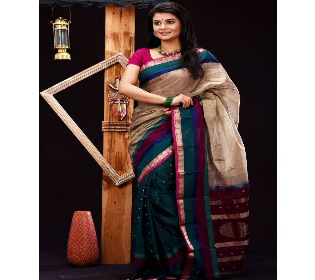 Gas Katan Sharee With Blouse Piece