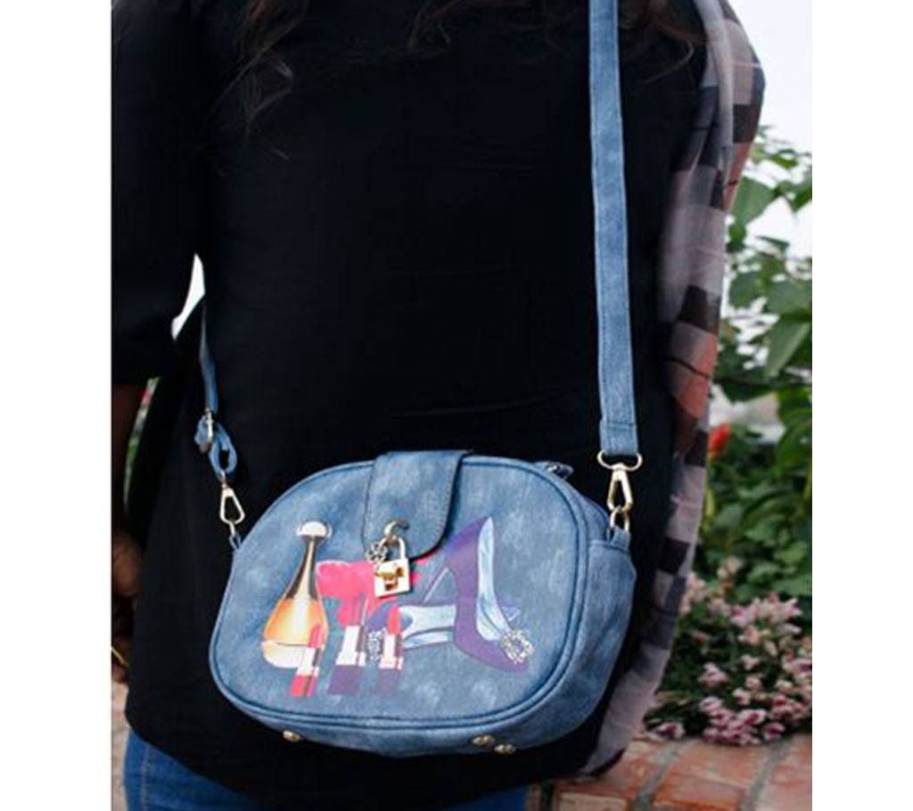 Jeans Blue Ladies Side Bag 11 - A003