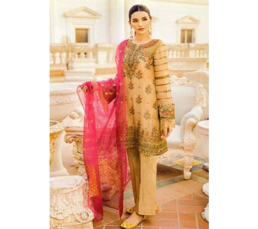 MARIA. (B-3) - 600-405 Unstitched Three Piece