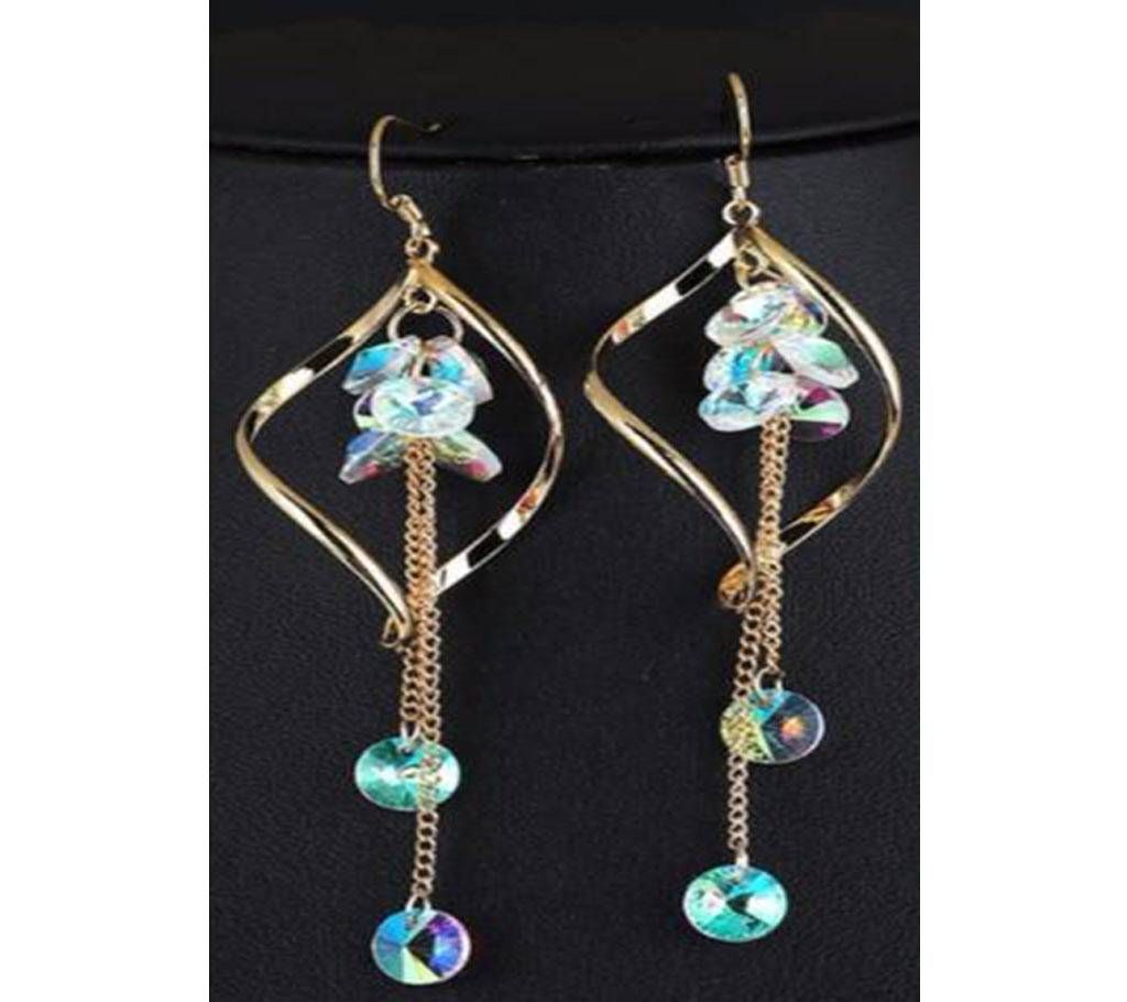 Geometric Women Dangle Tassel Earrings