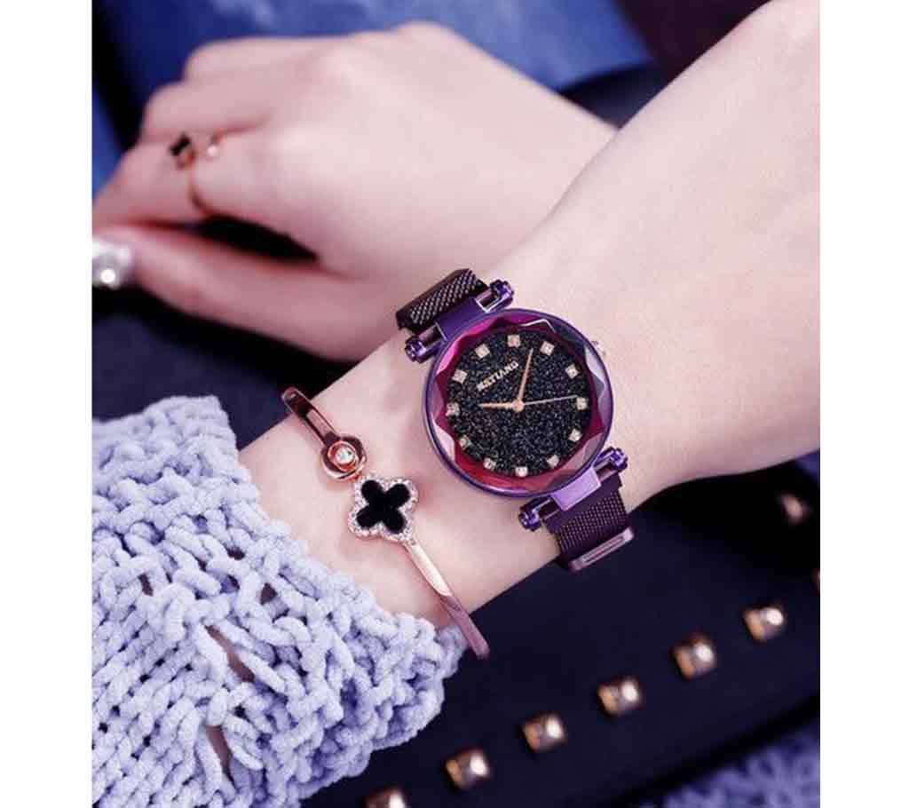 Dior high quality magnet Analog Watch For Women-Purple
