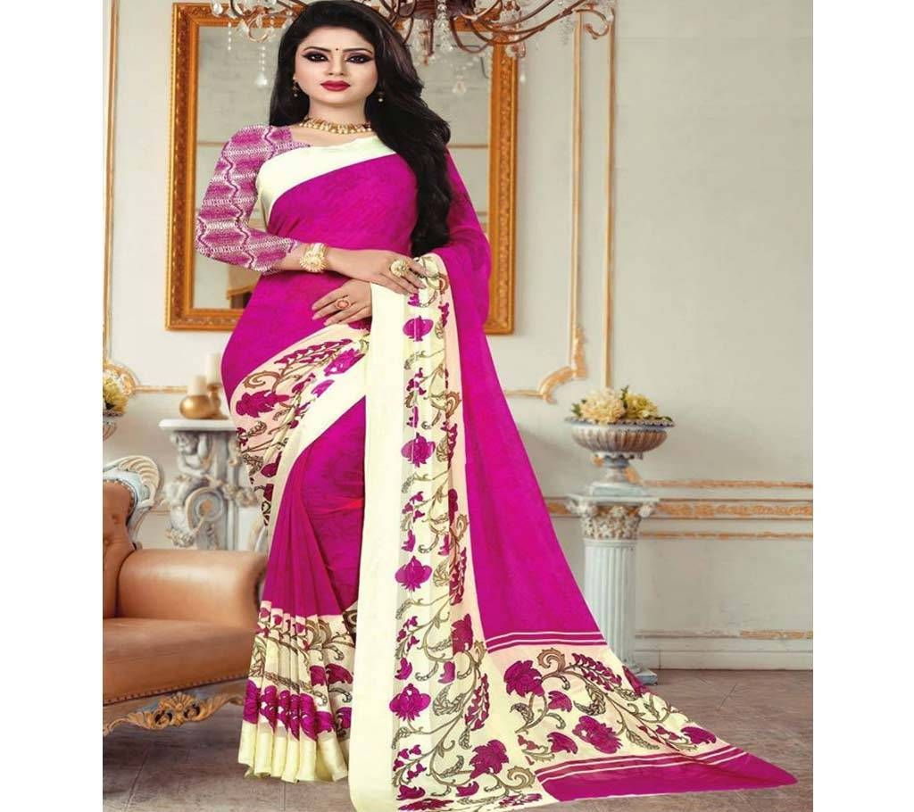 Indian Soft Georgette Saree fs-178
