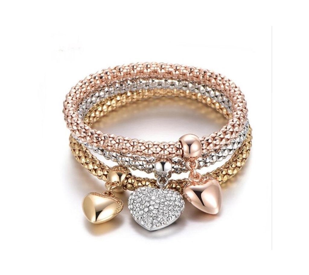 Crystal Bracelet (3 Pcs)